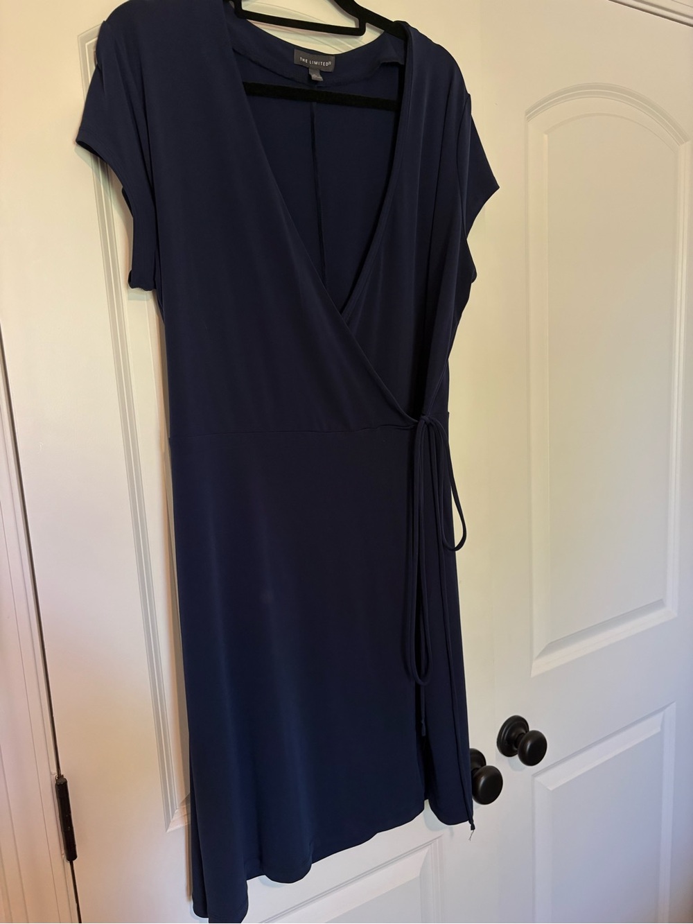 Navy Wrap Dress